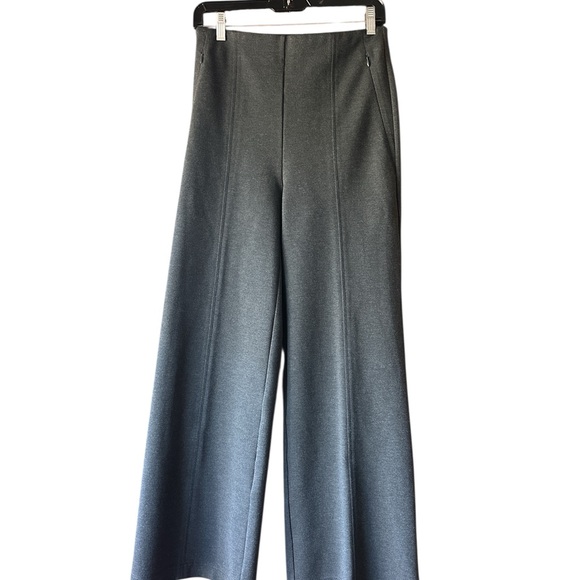 LOFT Pants - LOFT Slate Gray Wide-Leg Pants
